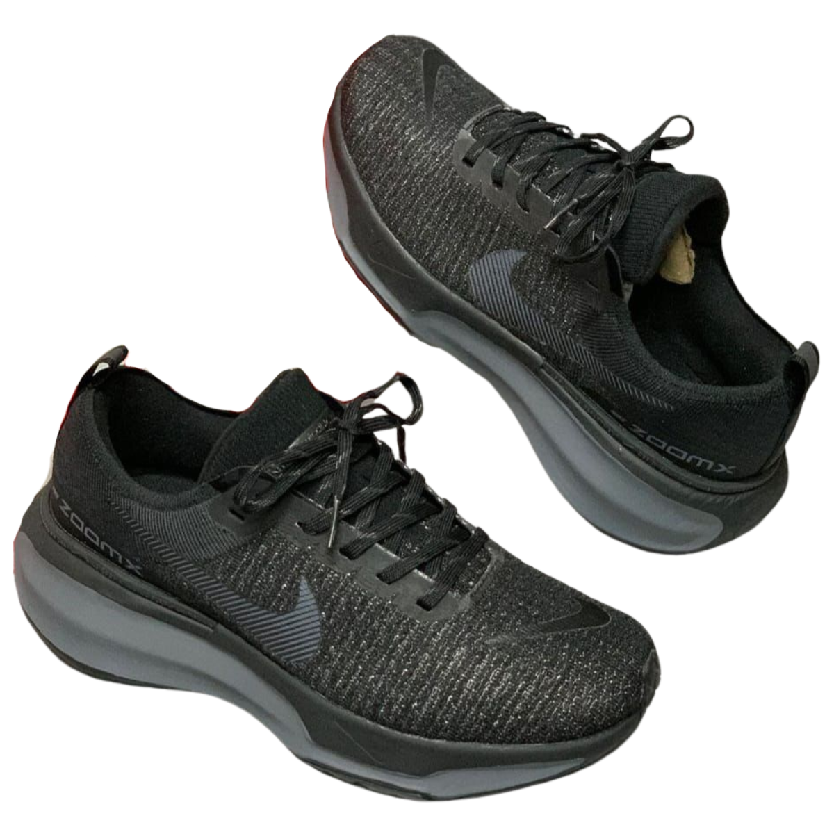 Comprar Zapatillas Nike ZoomX Invincible Run Flyknit 3 Hombre. Si buscas las mejores zapatillas para correr, las Nike ZoomX Invincible Run Flyknit 3 Hombre son ideales para ti. En Onlineshoppingcenterg, te ofrecemos este modelo diseñado para brindarte confort, amortiguación y rendimiento en cada paso. ¡Descubre por qué son las favoritas de corredores en todo el mundo!  ¿Por qué comprar las Nike ZoomX Invincible Run Flyknit 3 Hombre? Las Nike ZoomX Invincible Run Flyknit 3 Hombre son perfectas para corredores que buscan:  Amortiguación avanzada: la espuma ZoomX proporciona suavidad y retorno de energía en cada pisada. Diseño Flyknit: ajusta como un calcetín para mayor comodidad y soporte. Durabilidad: ideales para entrenamientos largos y repetidos. Además, este modelo mejora las características del popular Nike Invincible Run 2 Hombre, ofreciendo una pisada más estable y soporte optimizado.  Características destacadas de las zapatillas Nike ZoomX Invincible 1. Tecnología de amortiguación ZoomX La espuma ZoomX es conocida por su capacidad de absorber el impacto y devolver energía, haciéndolas ideales para largas distancias. Tanto si entrenas en asfalto como en caminos, estas zapatillas reducen el cansancio muscular.  2. Diseño versátil y moderno El Flyknit 3 combina un ajuste perfecto con materiales ligeros y transpirables, lo que garantiza comodidad durante todo el día. Además, el diseño elegante es apto tanto para entrenamientos como para uso casual.